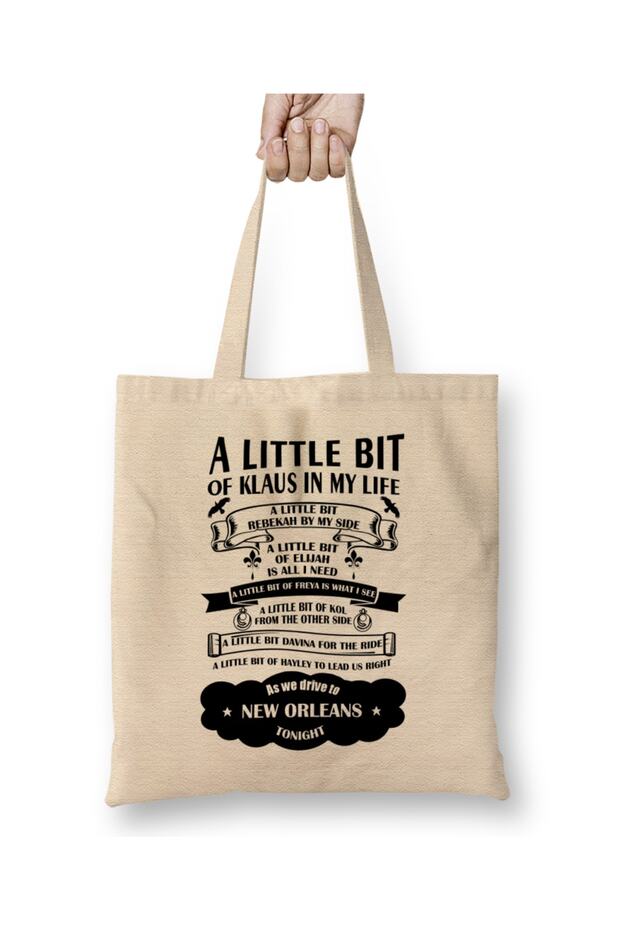 Original Vampires The Originals Tv Series Gift 01 Cloth Bag Long Handle