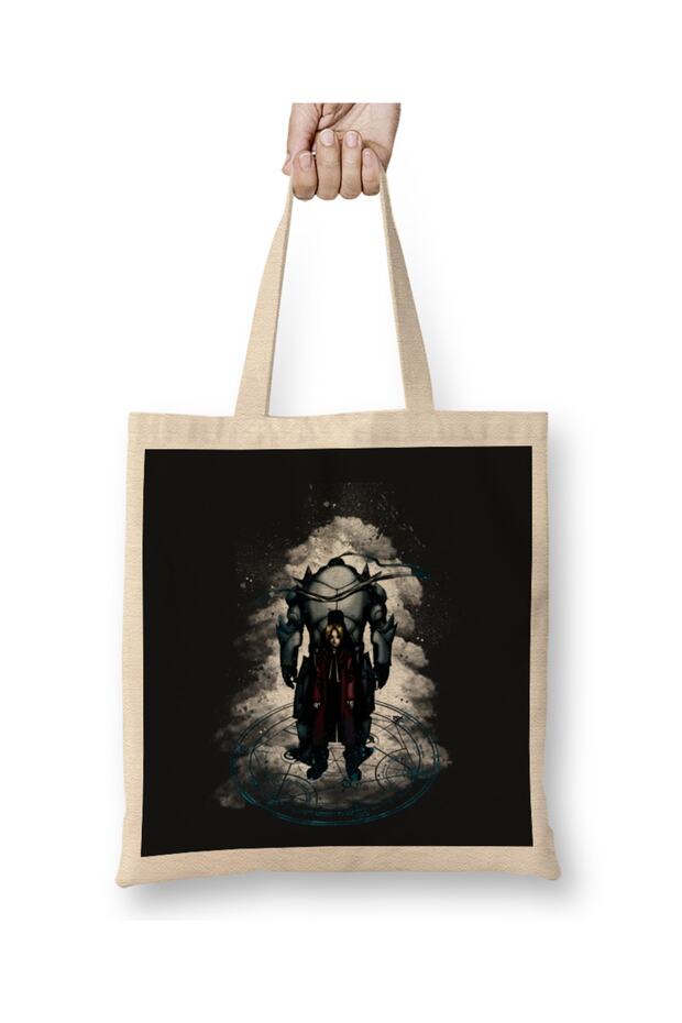 Fullmetal Alchemist Clothing Grunge Brotherhood Tote Bag Long Handle