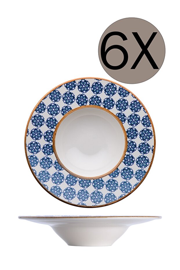 Lotus Banquet Deep Plate 28 cm 400 Cc Ltsbnc28Ck Set of 6