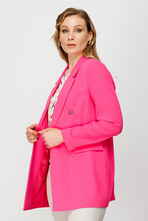 Krep Kumaş Ceket - 3