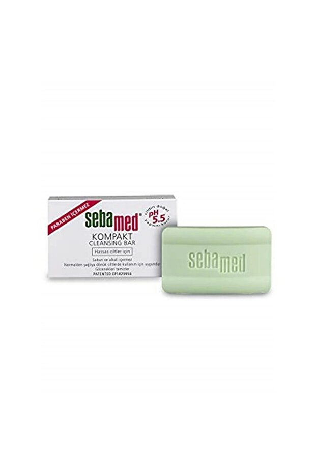 100 Gr Compact Cleansing Bar Soap for Sensitive Skin