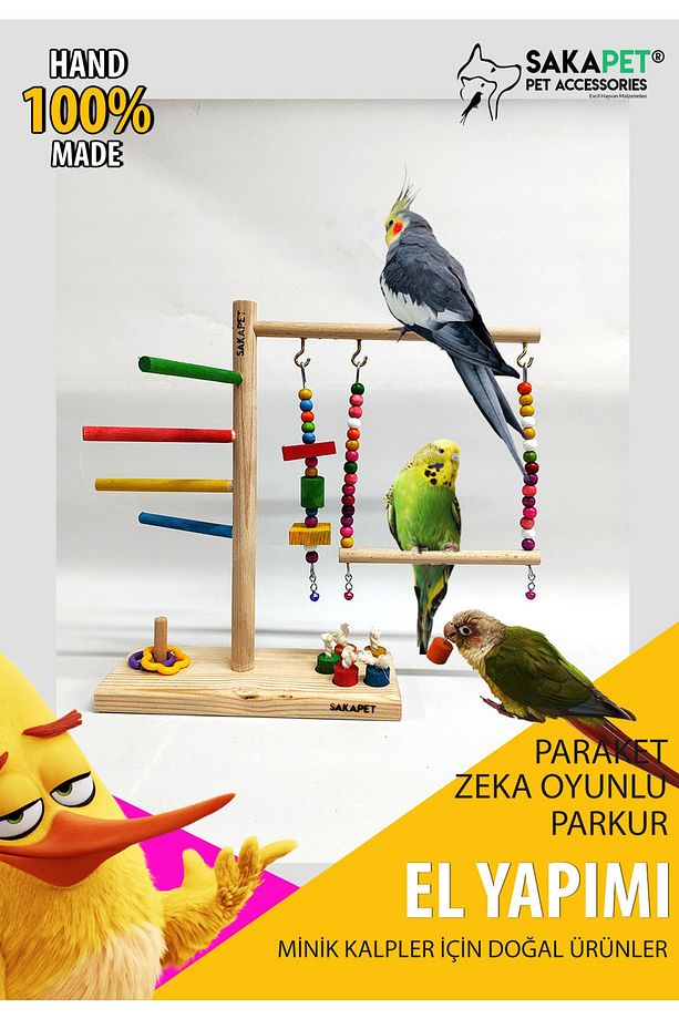 Paraket interaktif zeka oyunlu Mini Platform TS04 - 2