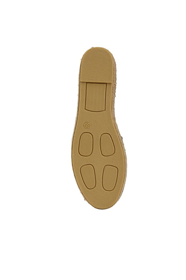 Lacivert Kadın Espadril - 5