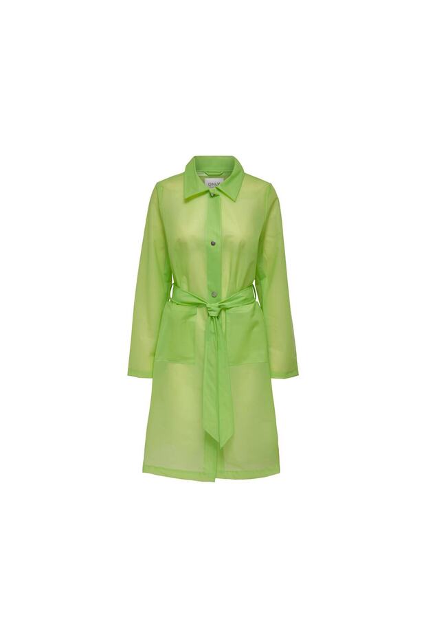 Onlacacie Rain Coat Otw Lime Punch Women's Daily Raincoat15281181-LIME-PUNCH Green
