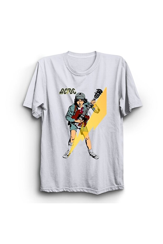 ACDC, Angus Young, Rock Metal Band T-Shirt
