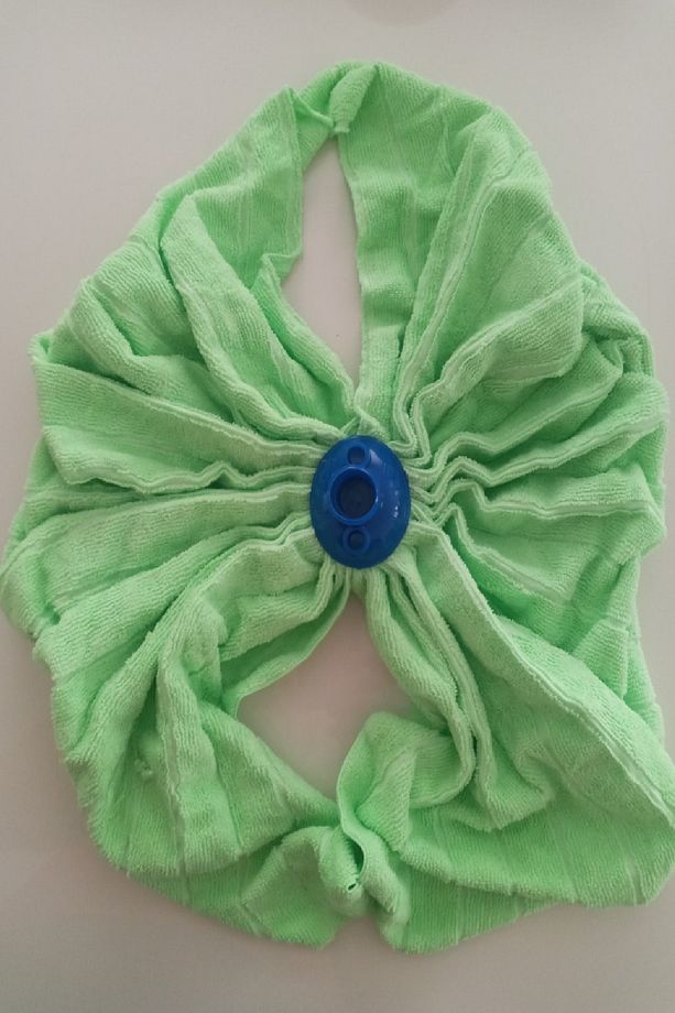 2 Adet Mikrofiber Havlu Vileda Paspas Mop Yedek Ucu - 4