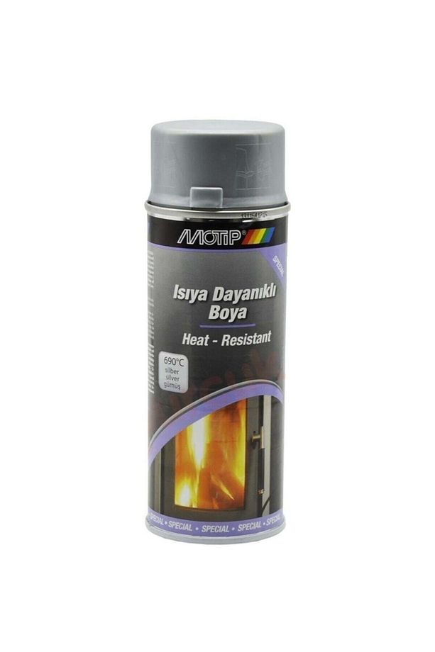 690°c Isıya Dayanıklı Gri Boya 400 Ml. Made In Germa - 2