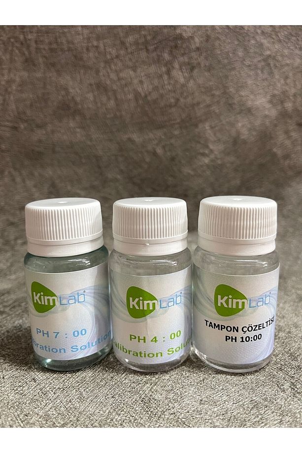 Ph Kalibrasyon Sıvısı Ph:4 -ph:7 Ve Ph:10 - 3 Adetli 50 ml Set - 1
