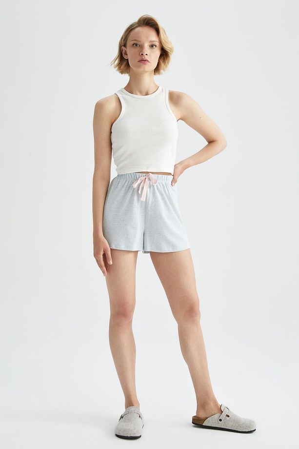 Fall In Love regular Fit Baskılı 2'li Şort Pijama Altı - 6