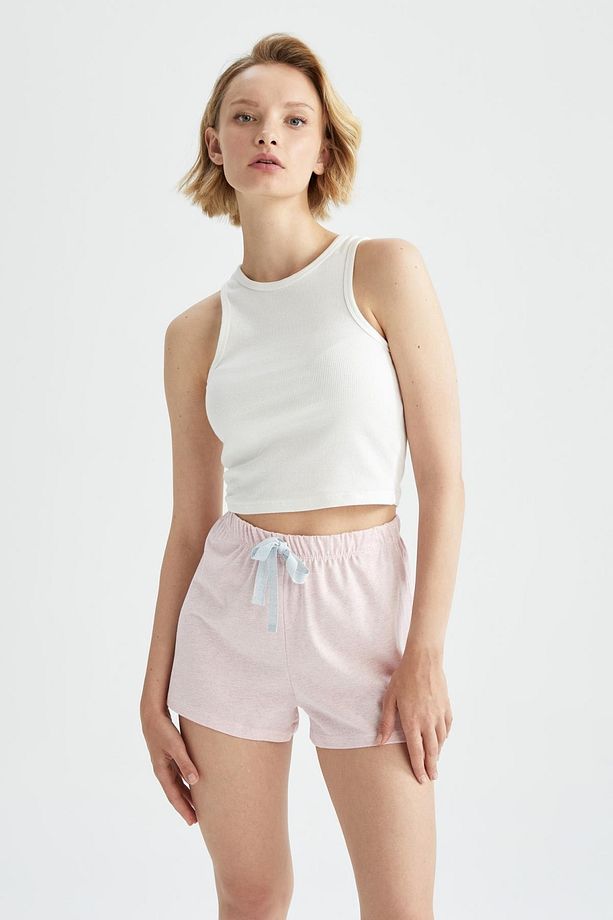Fall In Love regular Fit Baskılı 2'li Şort Pijama Altı - 7