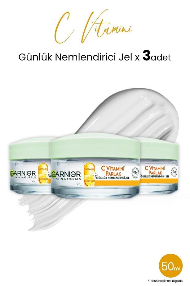 Günlük Nemlendirici Jel C Vitamini 50 ml x 3 adet - 1