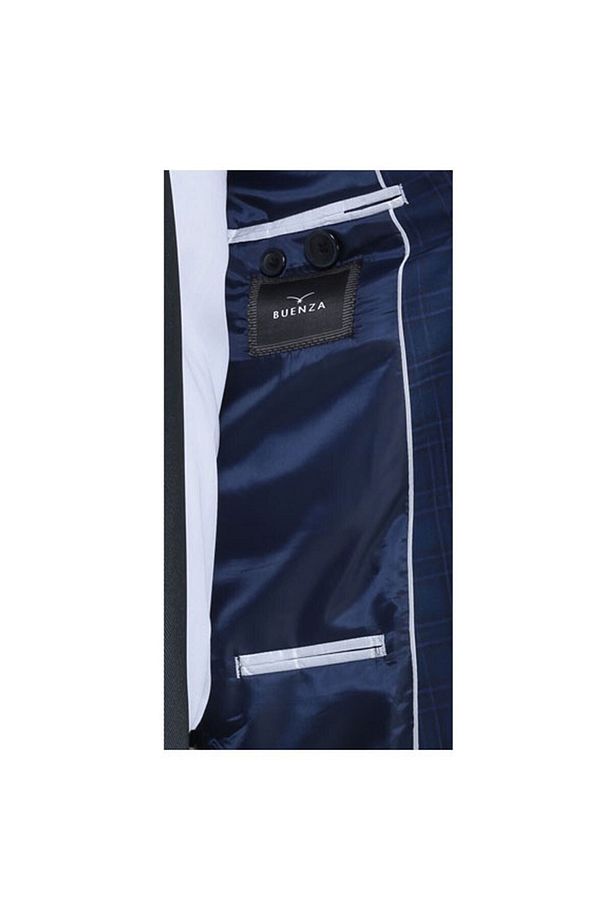 Erkek Santorini Mono Tk Yrt 8 Drop Slim Fit Takım Elbise-3B6M0443D117 - 3