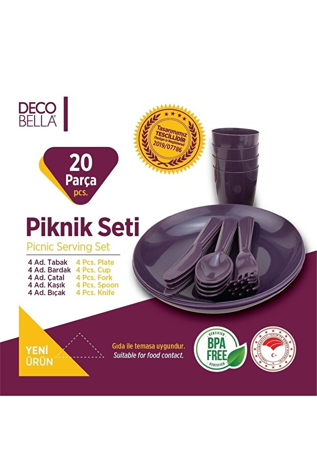 Ekonomik Lüks Piknik Seti - 1