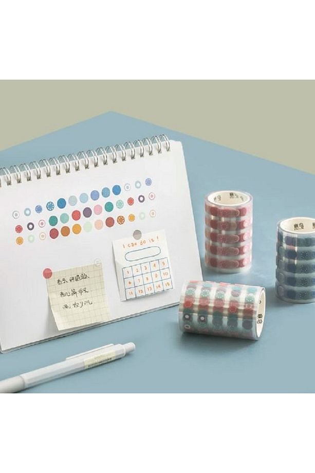 Dot Nokta Sticker Scrapbook, Scrapbooking Journal (200 Adet Nokta ) - 3