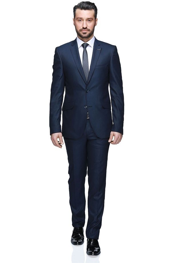 Fernando Mono Tk Yrt 8 Drop Slim Fit Takım Elbise - Parlament - 3B5M0413D014 - 1