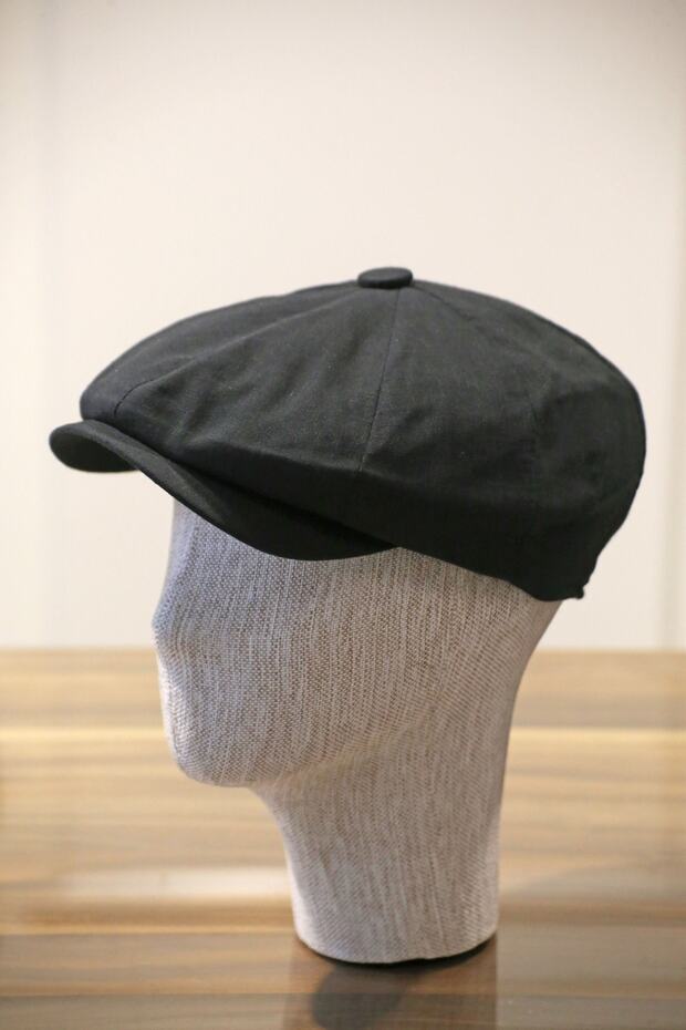 Men's Summer Linen Baseball Cap, English Style, Peaky Blinders Newsboy 8-Piece Linen Baseball Cap