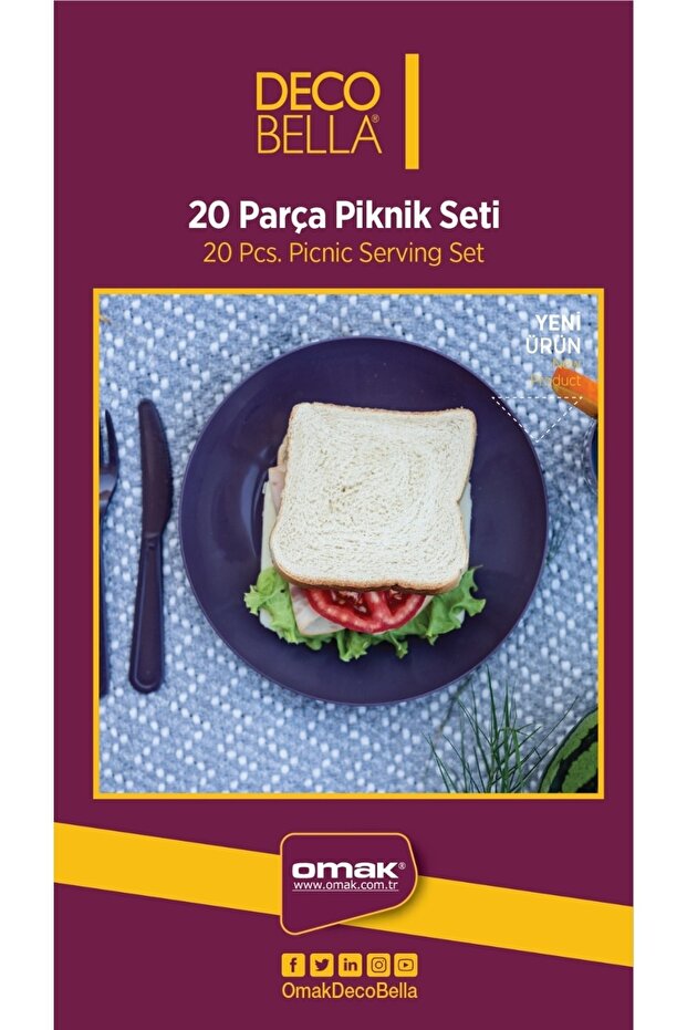 Ekonomik Lüks Piknik Seti - 7