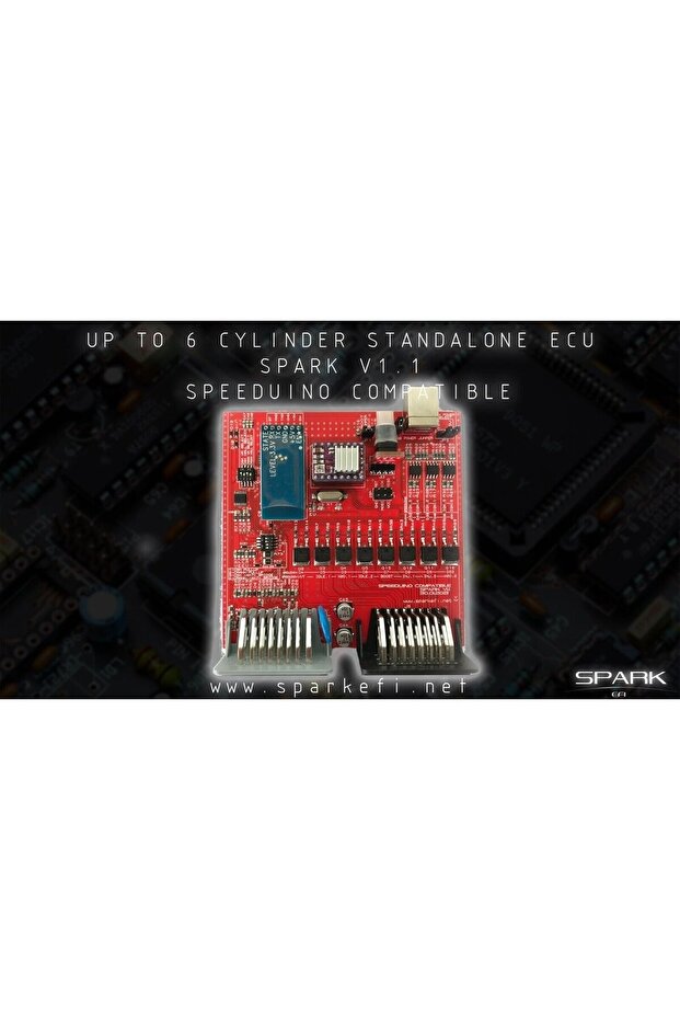 SPEEDUINO SPARK V1.1 STANDALONE ECU BEYİN 6 SİLİNDİR'E KADAR UYUMLU MAX9926 DRV8825 BLUETOOTH - 2