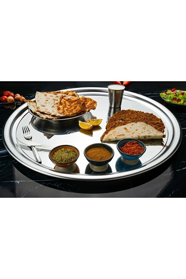 30.cm Çelik Sofra Sini - 4