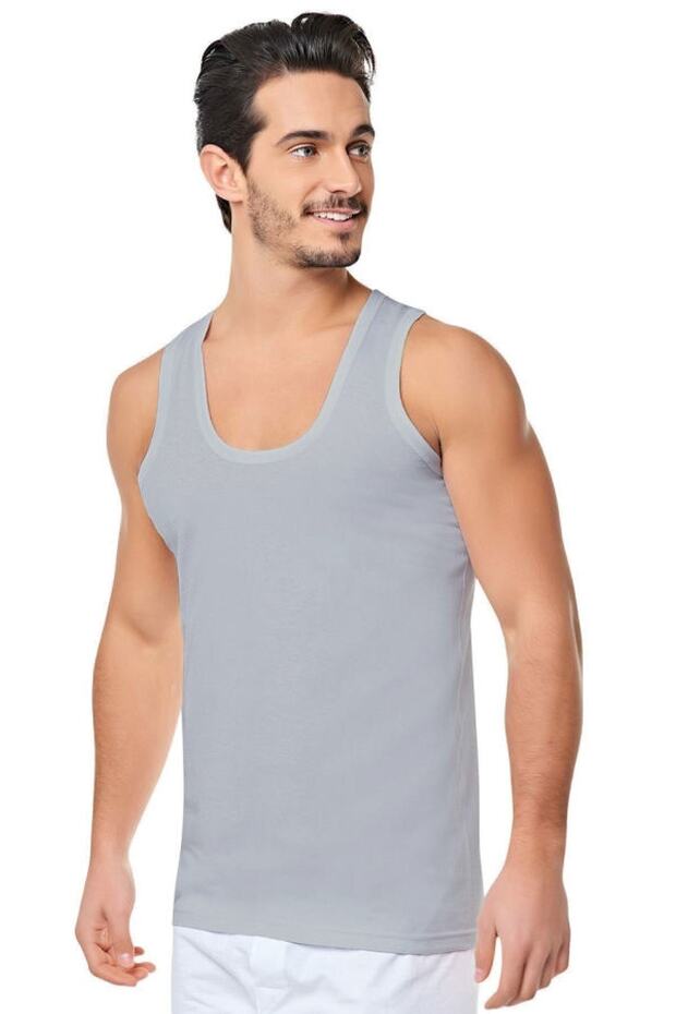 6 Pack Classic Men's Undershirt - 1
