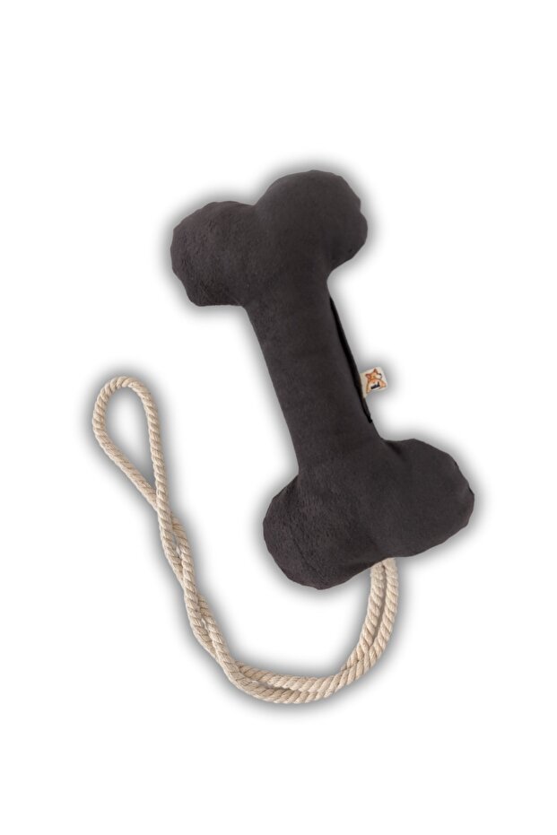 Gray Bestie Traction Bone Dog Toy