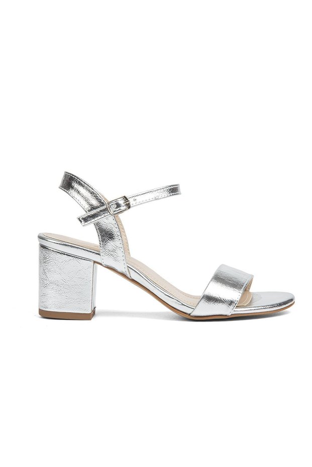 ®| PC-51863-3822 Silver Crisp - Women's Heeled Shoes