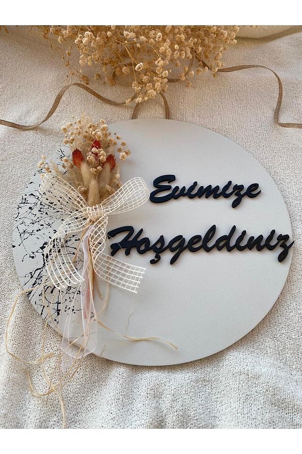 Kapı Süsü - Dış Kapı Süsü Evimize Hoşgeldiniz 2023-6 - 5