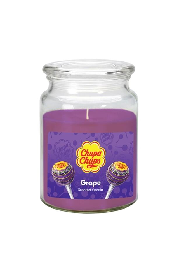 grape scented candle 85 gr - 1