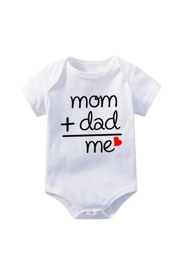 Cactus Baby Written Bodysuit Cotton White Baby Bodysuit ZIBIN