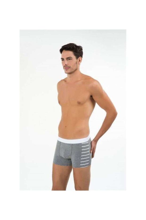 كونترا بوكسر رجالي رمادي - 1