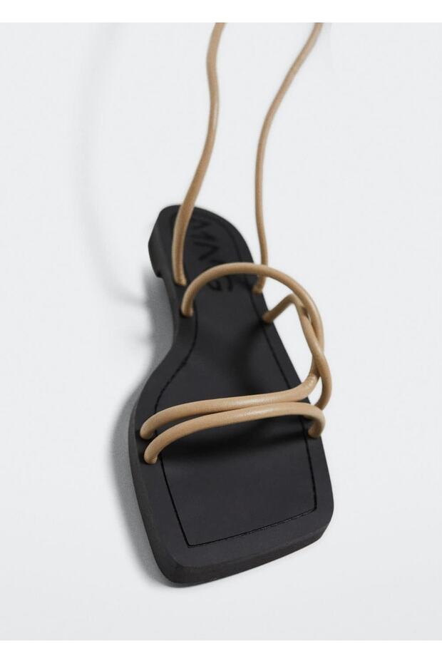 Çapraz Bantlı Sandalet - 1