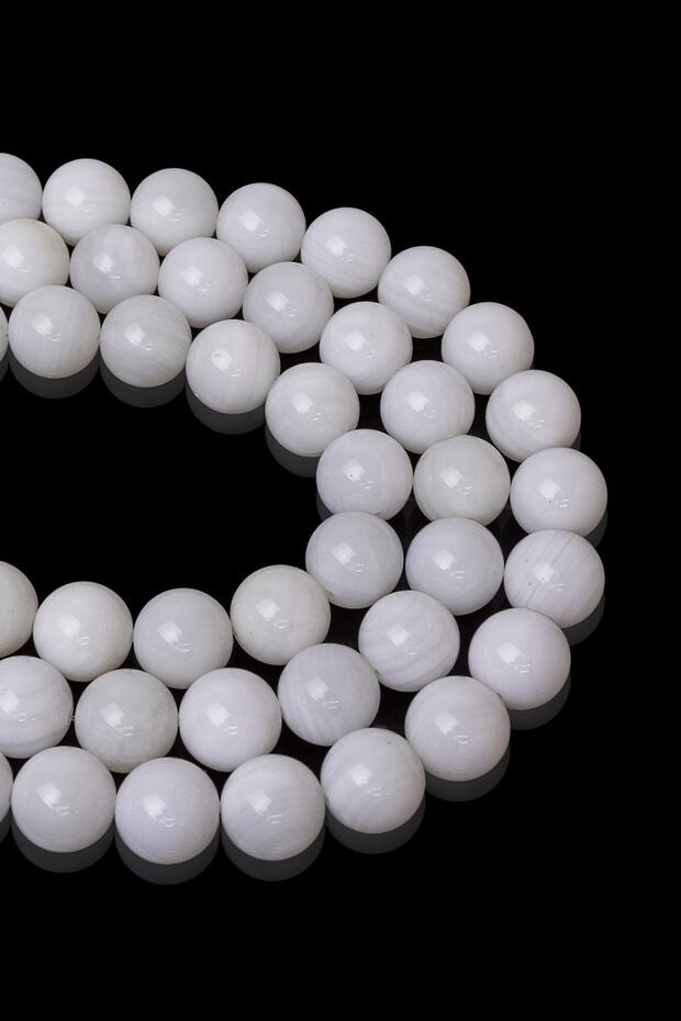 12 MM Mother of Pearl Stone String AAAA