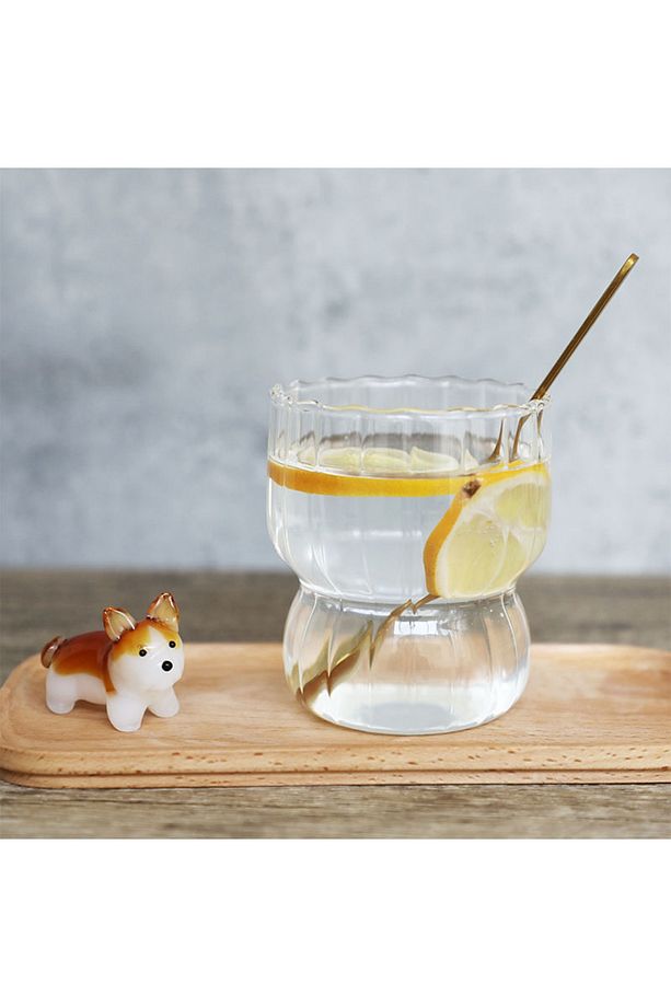 260ml Şeffaf Cam Su Bardağı Isıya Dayanıklı Kahvaltı Sütlü Dondurma Çay Fincanı Kahve Kupası - 4