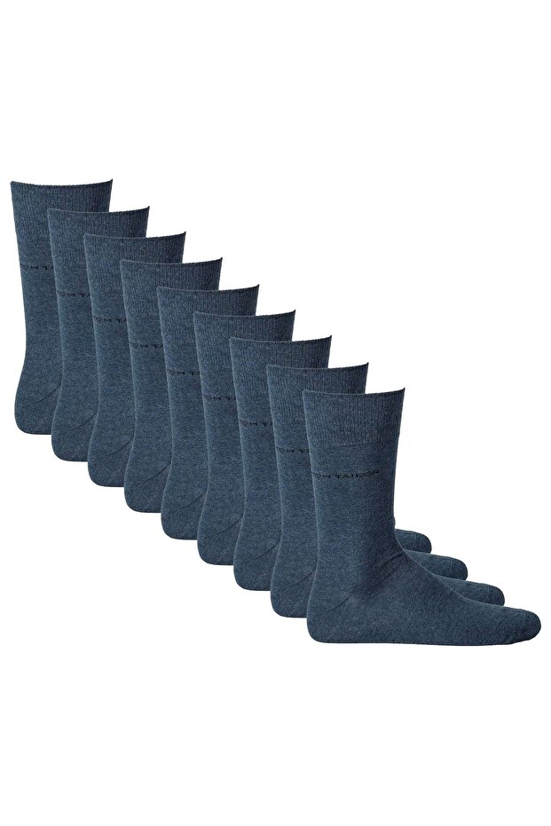 9-Pack Men's Socks - Basic, plain - 1