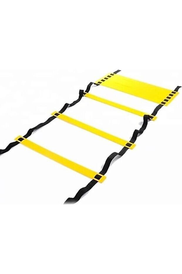 Antrenman Merdiveni Spor Antrenman Merdiveni 10 Adet Basamak Ayarlanabilir 4 Metre Uzunluk Çantalı - 3