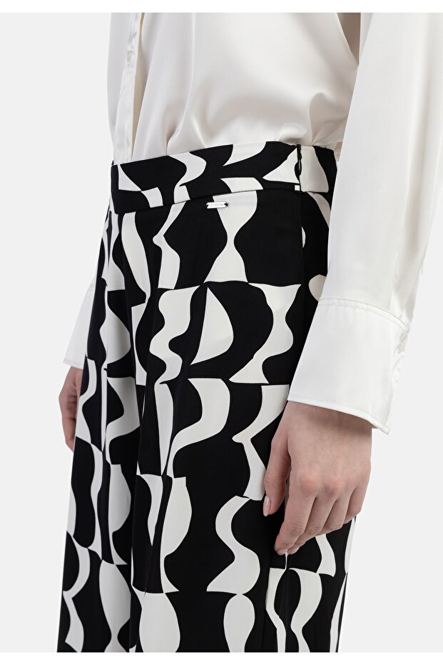 Klasický Stoffhose eukalyptus - 3