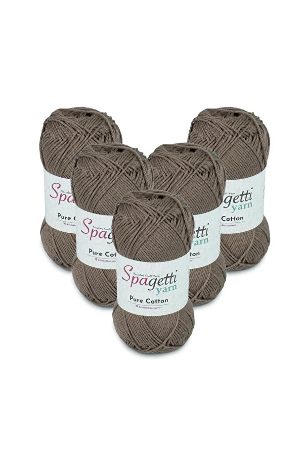 Pure Cotton 5-Piece Mink Hand Knitting Yarn