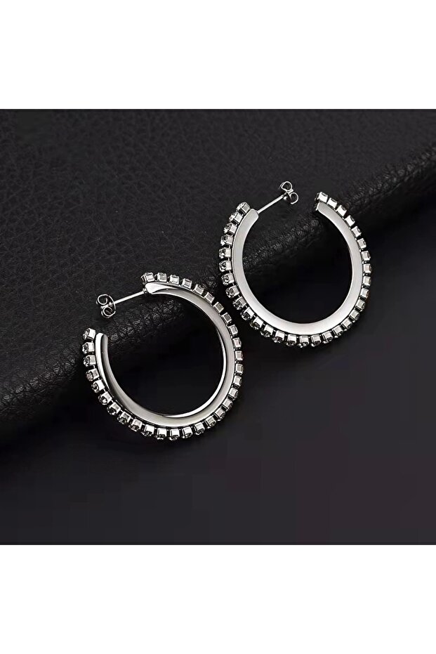 LC.E.01296.330 Zircon 26mm Women's Earrings