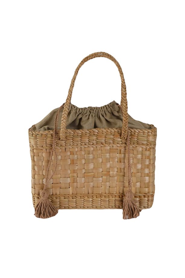 Wicker Astarlı Sepet Çanta - 2