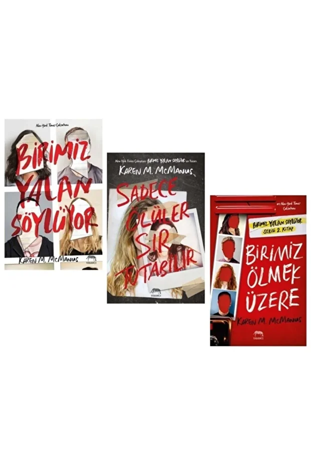 3'lü Set- Birimiz Yalan Söylüyor- Sadece Ölüler Sır Tutabilir- Birimiz Ölmek Üzere- Karen M. Mcmanus - 1
