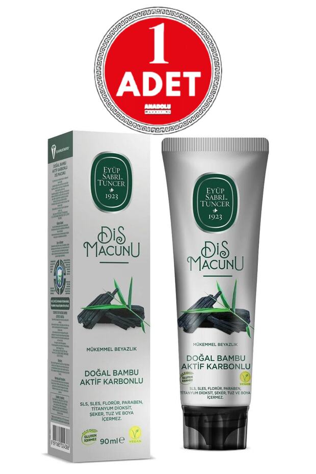 Doğal Bambu Karbonlu Diş Macunu 90 ml 1 ADET - 2