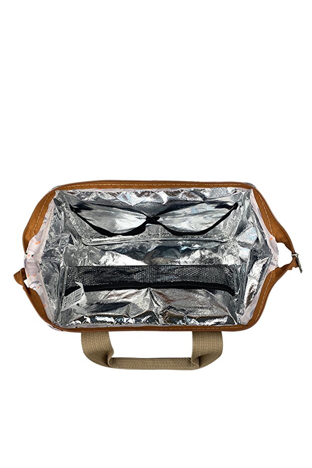 Beach Geniş Kapasiteli Termal El Çantası - Baykuş - 4