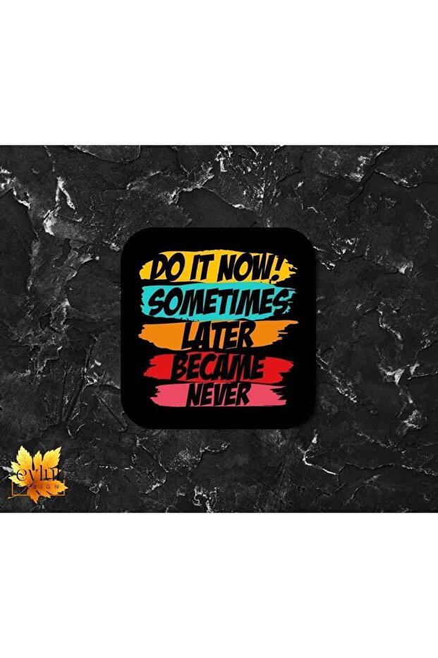 قاعدة أكواب MDF مربعة مطبوعة بتصميم خاص من Do It Now