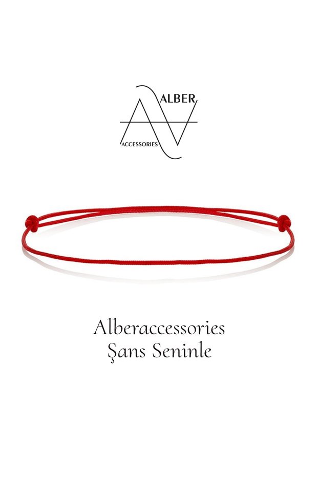 Elegant Detailed 1.4 Mm Love Rope Lucky Bracelet