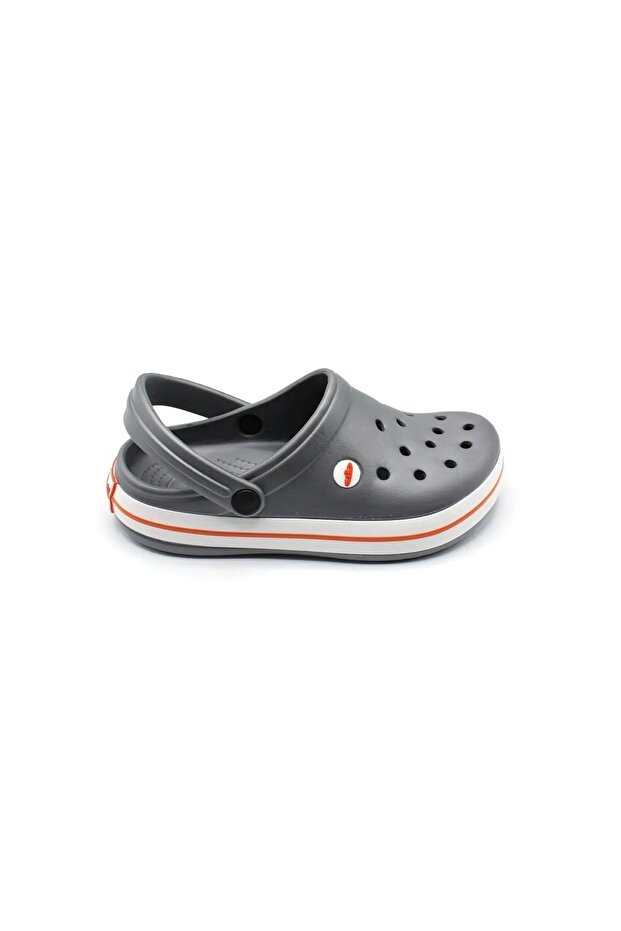 Gray White Orange Unisex Hospital Doctor Cross Slippers