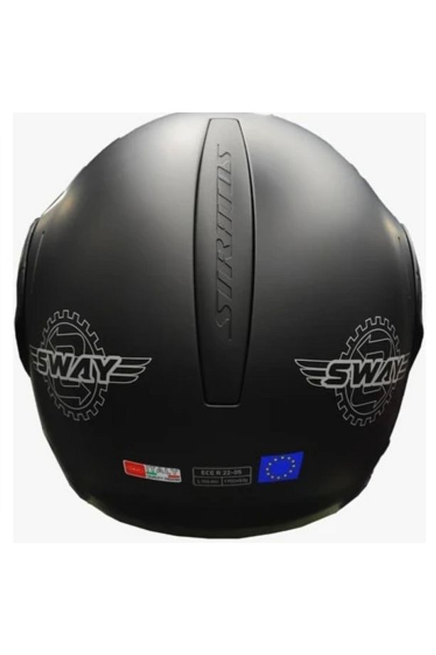 Kask Stratos Çene Açılır Mat Siyah Kalıpları Dar - 3