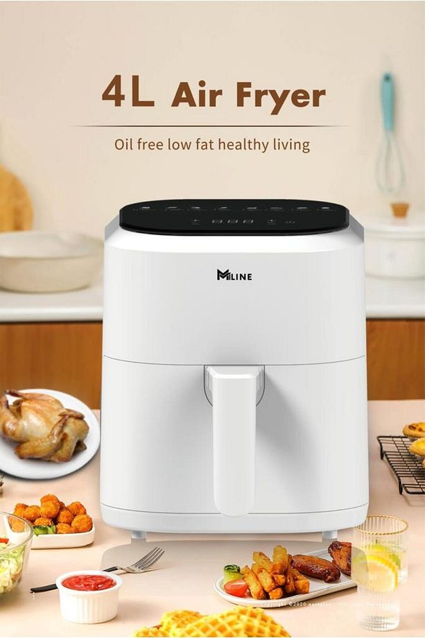 Mİ LİNE 4Lt airfryer sıcak hava fritözü - 2