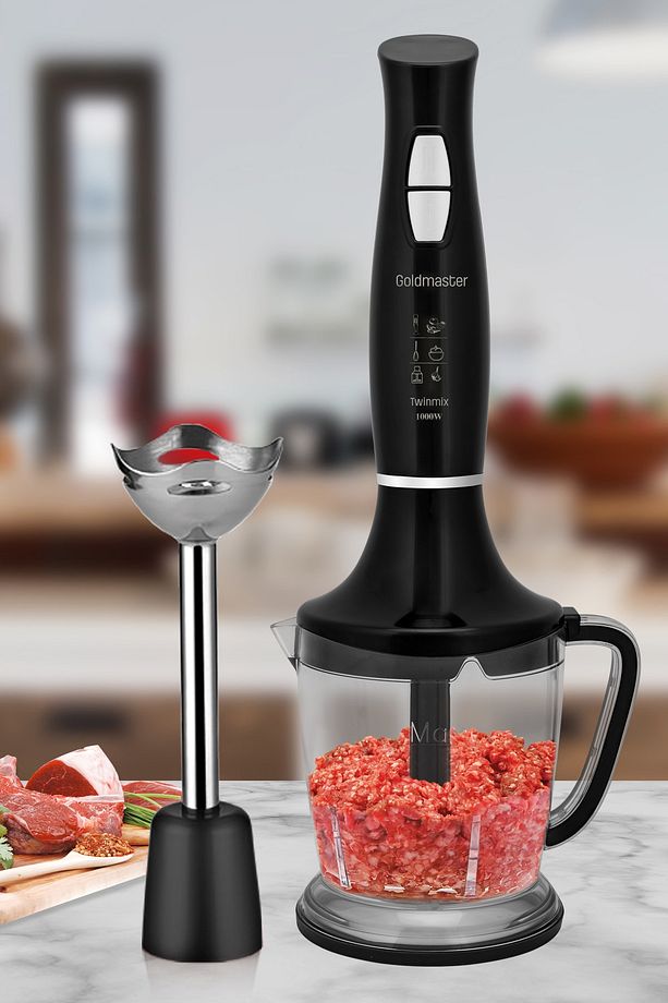 Twinmix 1000 Watt Güçlü Motor Turbo Hız Ayarlı Blender Set Siyah Gm7212 - 4