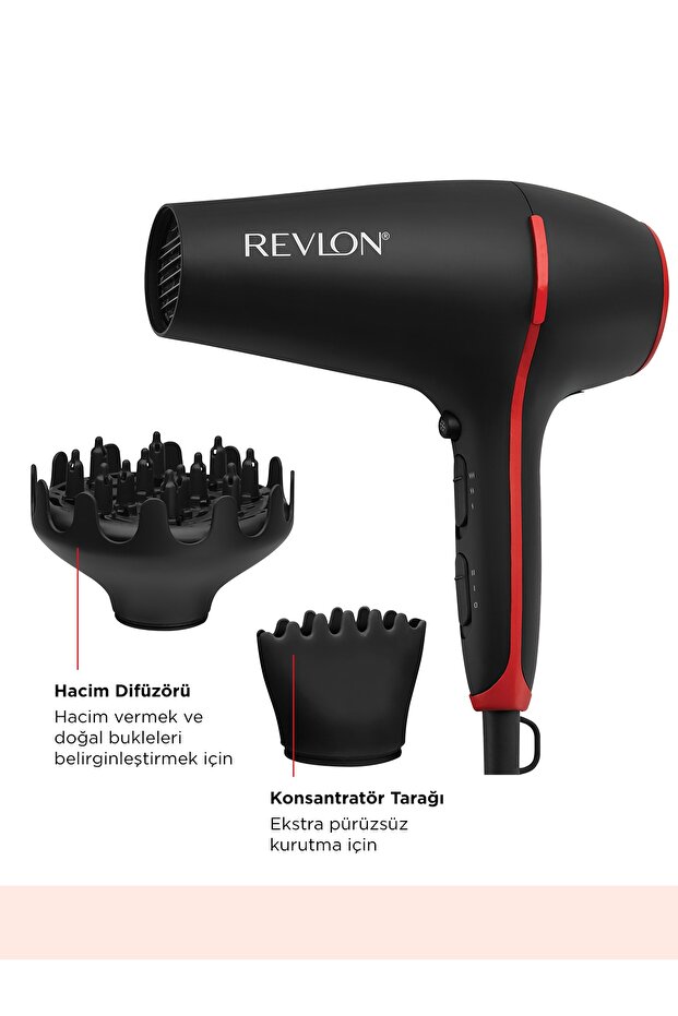 Smoothstay Hindistan Cevizi Yağlı Saç Kurutma ve Fön Makinesi RVDR5317E - 5