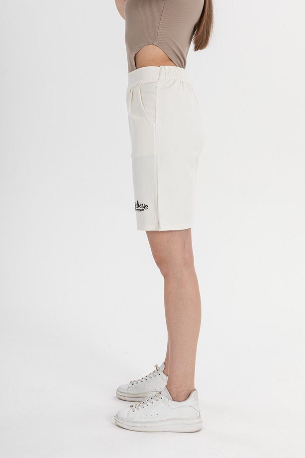 Gabardin şort - 5